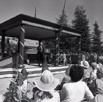President Ford speaking at Rossmoor