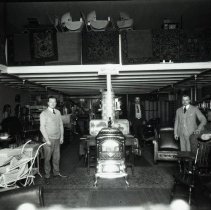 Interior of a furniture store