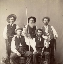 Group of hunters including Seeley J. Bennett