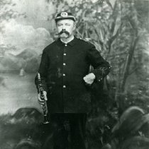 George Herman Schwartz with clarinet