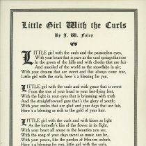 Little Girl With the Curls