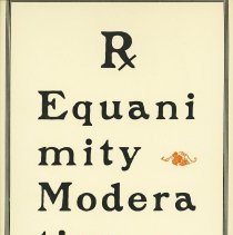 Rx: Equanimity Moderation