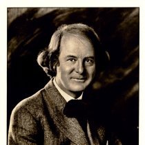 Elbert Hubbard seated, signed