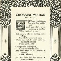 Crossing The Bar