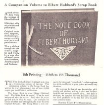 The Note Book of Elbert Hubbard