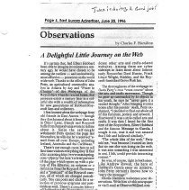 A Delightful Little Journey on the Web