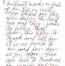 3 page letter from Silas Hubbard to Mary Hubbard Heath