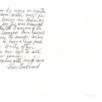1 page letter from Silas Hubbard to Mary Hubbard Heath