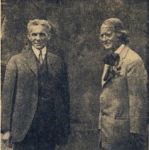 Henry Ford and Elbert Hubbard in East Aurora, New York