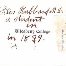 Allegheny College Booklet
