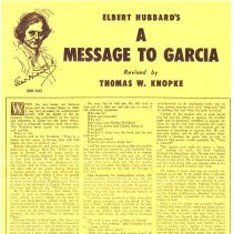 A Message to Garcia Revised