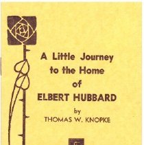 A Little Journey to the Home of Elbert Hubbard