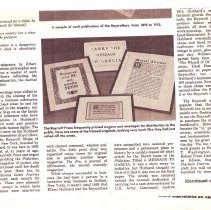 Roycrofters Keep Alive the Memory of Elbert Hubbard