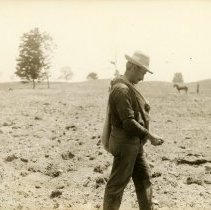 Sowing seeds at the Roycroft Farm