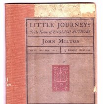 Little Journeys John Milton
