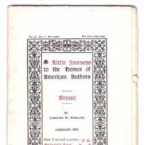 Little Journeys: American Authors: Bryant