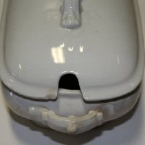 Ironstone Serving Dish, side view