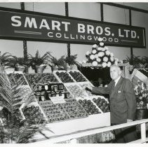 Ed Smart with Smart's Exhibit