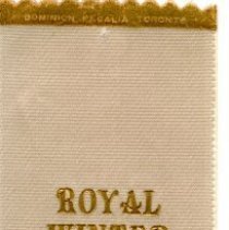 Royal Winter Fair Ribbon