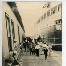 S.S. Missouri at Collingwood wharf 1914