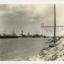 Collingwood Terminals Grain Elevator and Ships