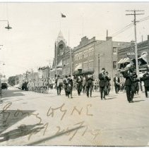 Parade to Great Northern Exhibition, 1914