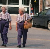 Pedestrains on Hurontario Street