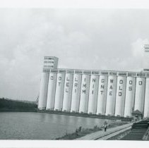 The Collingwood Terminals Grain Elevator and Ship