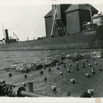 The Old Grain Elevator and Ship