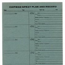 Smart Bros. Chipman Spray Plan & Record:Mac & Delicious Block, reverse of r