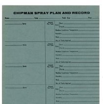 Smart Bros. Chipman Spray Plan & Record: Centre Block Cherries reverse