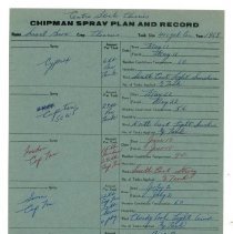 Smart Bros. Chipman Spray Plan & Record: Centre Block Cherries