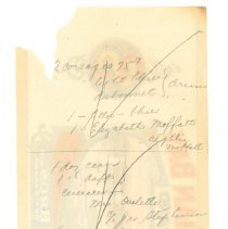 Georgian Bay Brand label for tomatoes for Smart Bros Ltd reverse