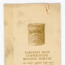 Fire Brick Pamphlet  reverse