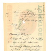 back of Georgian Bay Brand label for tomatoes for Smart Bros Ltd