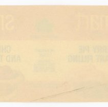 Smart Bros. Ltd. Label, Cherry Pie and Tart Filling reverse