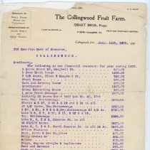Financial Statement for 1907