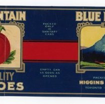 Blue Mountain Brand Label Proof