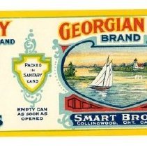 Georgian Bay Brand Label for Smart Bros. Ltd