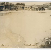 Grand Trunk Railway Tracks Flooded, 1912