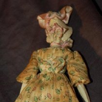 back of doll