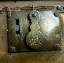 lock with eagle on it