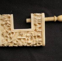 Sewing clampp, side view 2