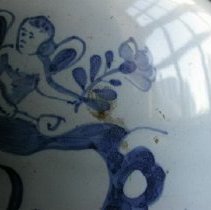 discolor on front side