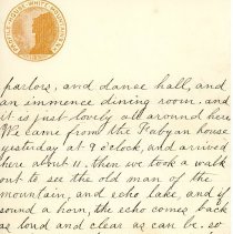 1881 Letter From Elizabeth Upton Page 2