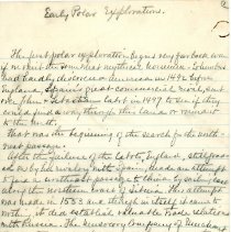 Early Polar Explorations, 1