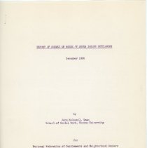 A2024.11.0001.f37.001 01 1960 Report Of House Of Seven Gables Settlement