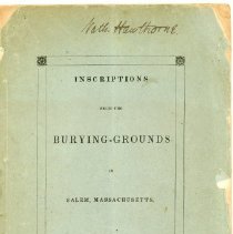 B2024.12.0002 01 Inscriptions From The Bury-grounds In Salem Cover