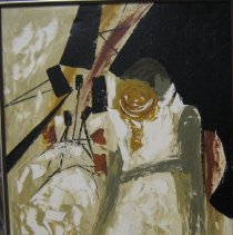 Cien, Untitled.  Oil on Canvas.