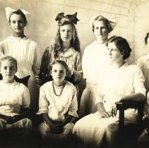 Eight Girls from Sunday School - 1916